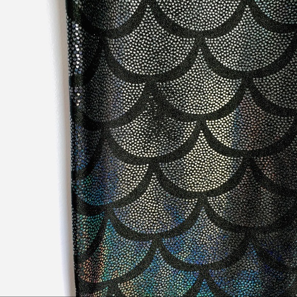 BlackMilk Womens Black Chroma Mermaid Leggings Sm - Picture 13 of 13